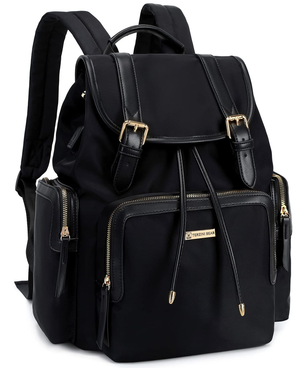 Terzini Bear Diaper Bag Backpack (Black)