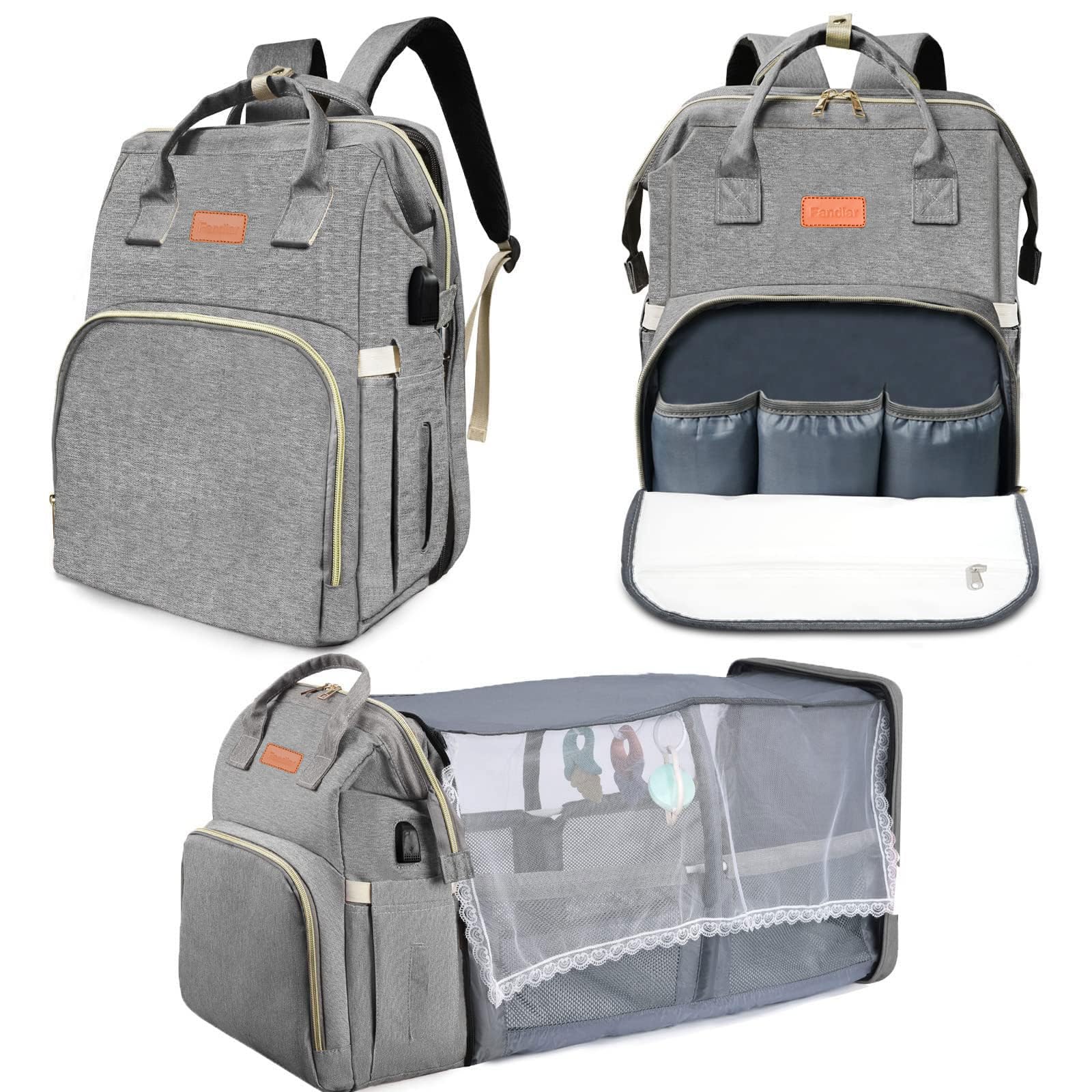 KS Diaper Bag with Awning