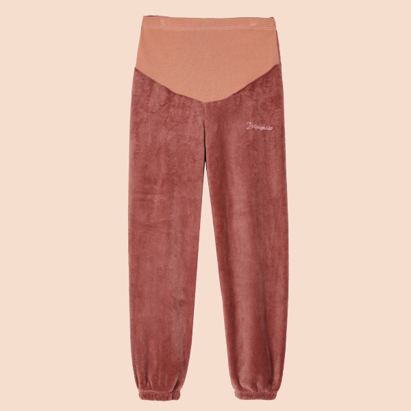 Winter Maternity Leggings with Velvet Lining