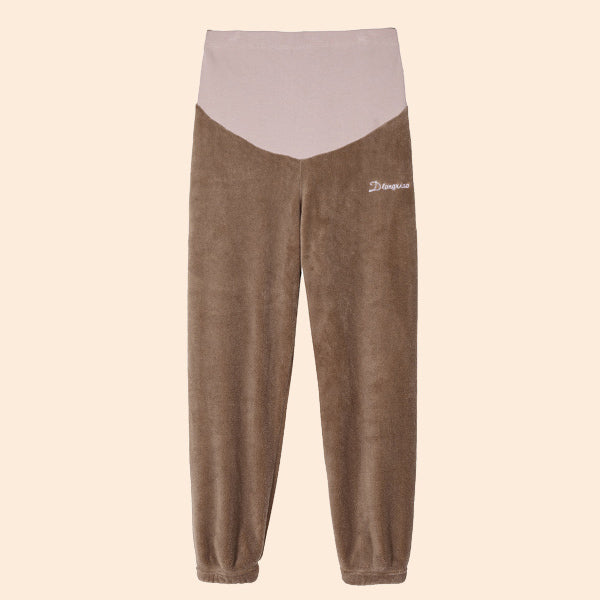 Winter Maternity Leggings with Velvet Lining