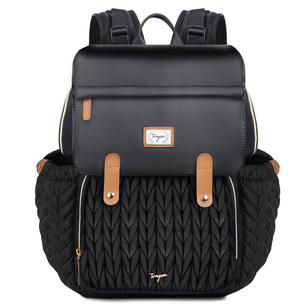Tonyeee Baby Diaper Bag (Black)
